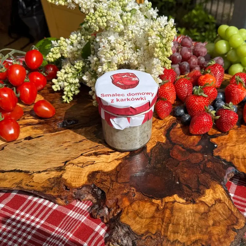 Smalec domowy z karkówki 350g