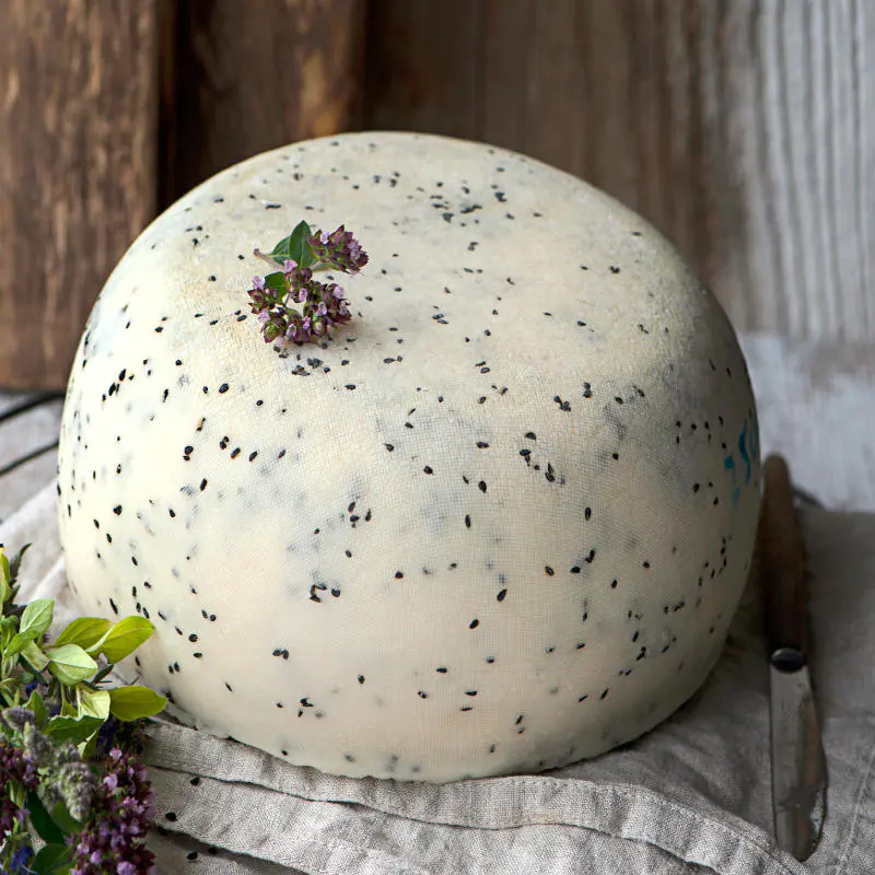 Ser kozi Olender z czarnym pieprzem 100g