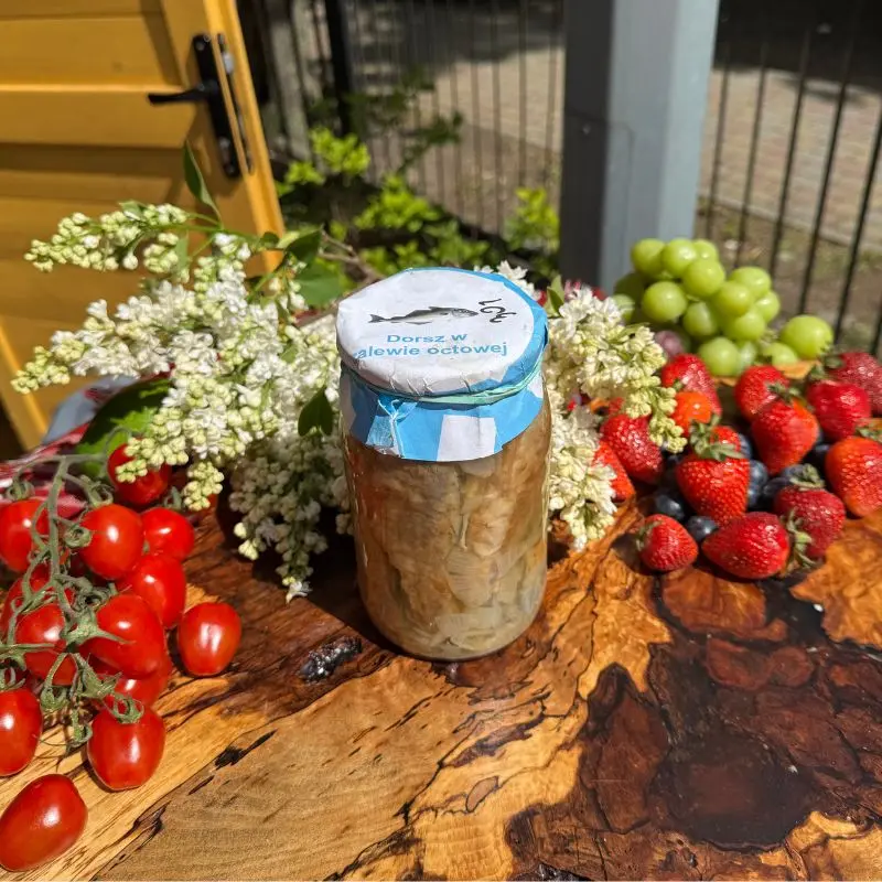 Dorsz w zalewie octowej 720g