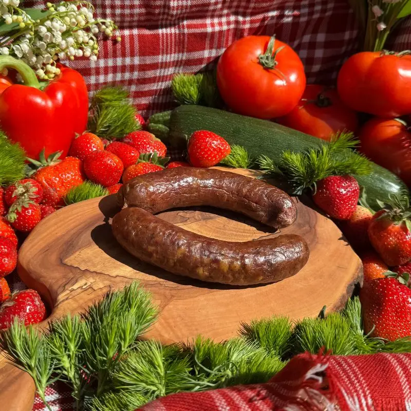 Kiełbasa myśliwska z dzika 100g