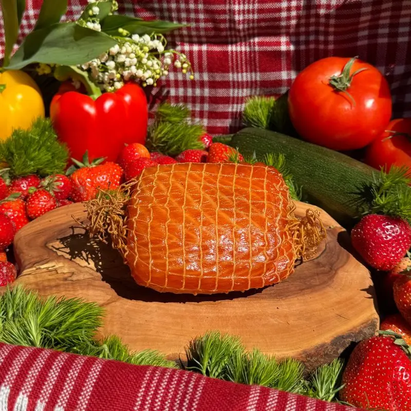 Polędwica z łososia wędzona zimnym dymem 100g