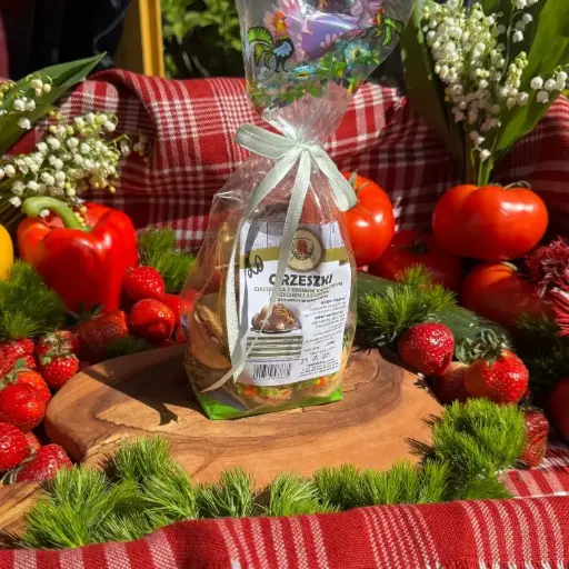 Ciasteczka z kremem kakaowym i orzechem laskowym 200g