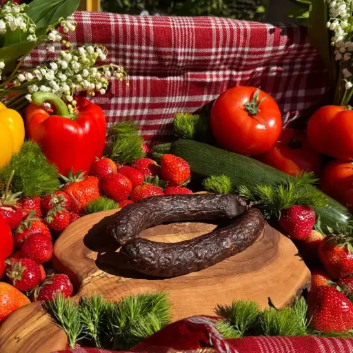 Kiełbasa myśliwska z jelenia 100g